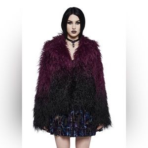 I’d Die Again Ombre Jacket Purple- Widow